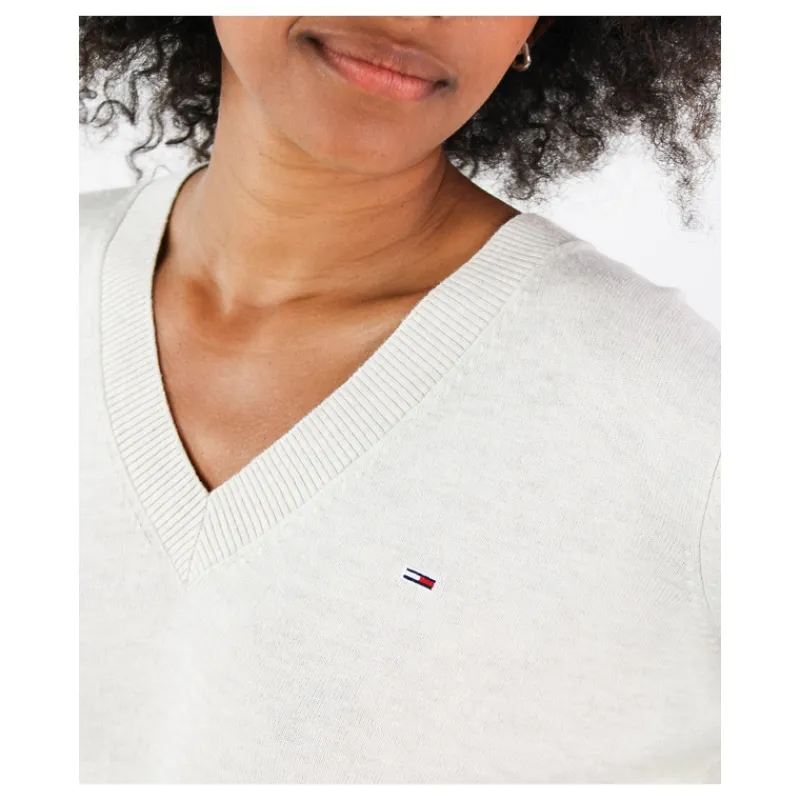 PULLOVER SCOLLO A V TOMMY JEANS- Maglieria