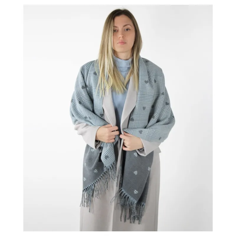 SCIARPA CON FANTASIA CUORI HOZONE- Accessori