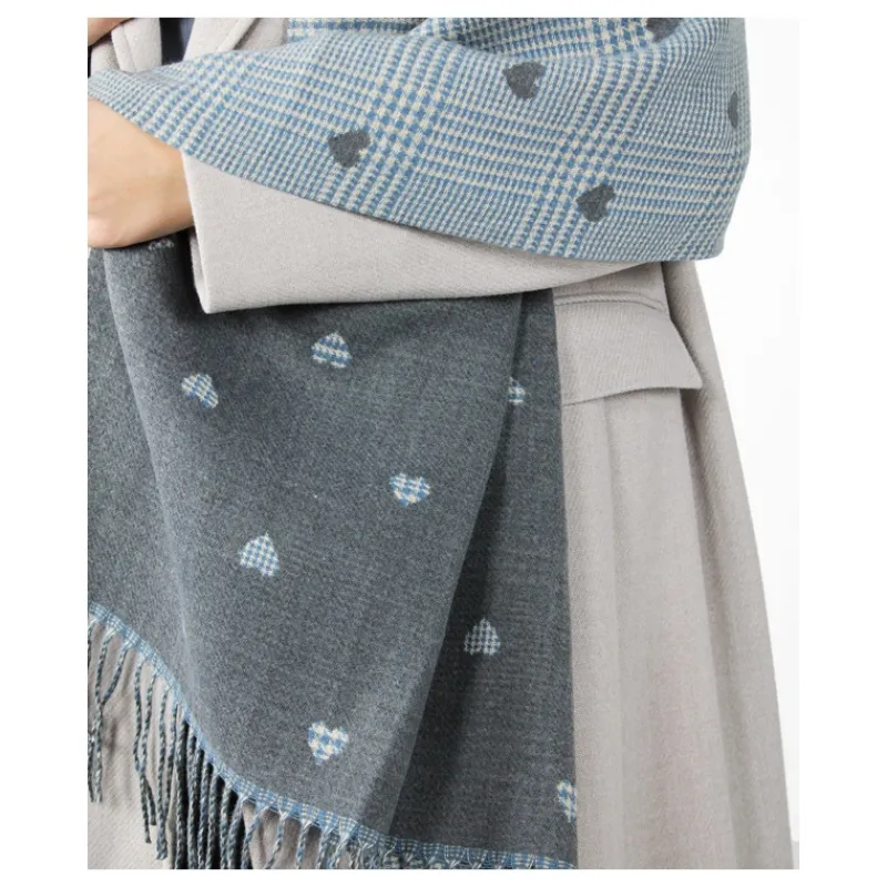 SCIARPA CON FANTASIA CUORI HOZONE- Accessori