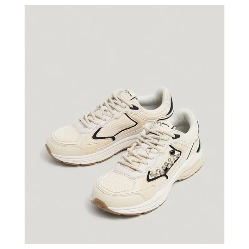 SNEAKER COMBINATE CON STRASS PEPE JEANS- Accessori