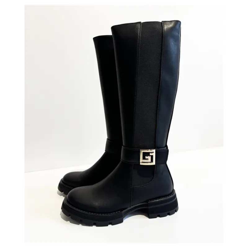 STIVALETTI IN PELLE CON ELASTICO GAUDI'- Accessori