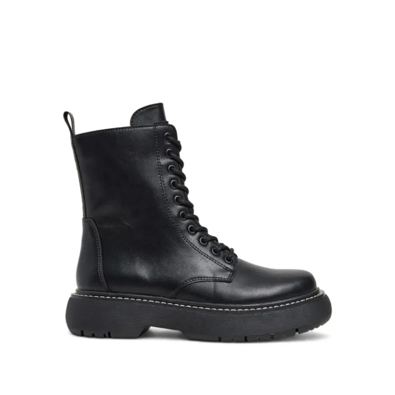 STIVALETTI NERI CON LACCI PEPE JEANS- Accessori