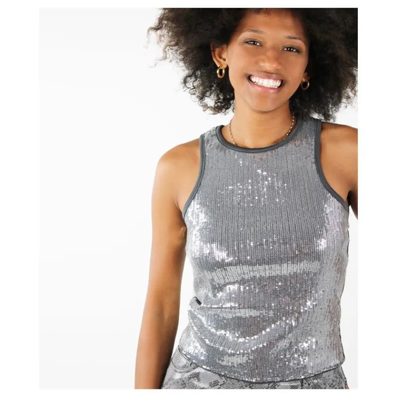 TOP IN PAILETTES ONLY- T-shirt & Top