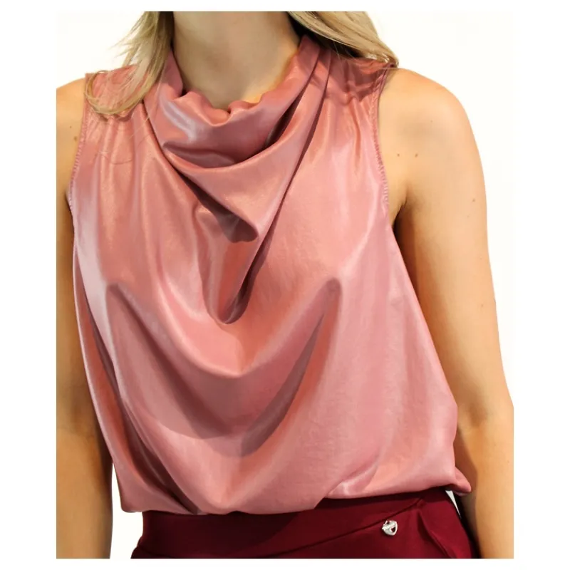 TOP SCOLLO GRONDA HOZONE- T-shirt & Top