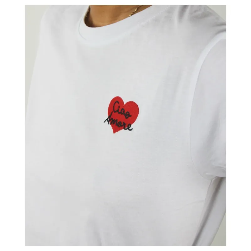 T-SHIRT 'CIAO AMORE' SUPERCULTURE- T-shirt & Top