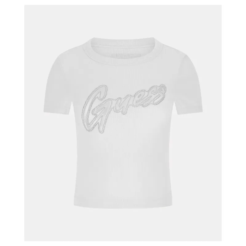 tshirt_con_logo_con_borch_3.webp T-SHIRT CON LOGO CON BORCHIE GUESS- T-shirt & Top