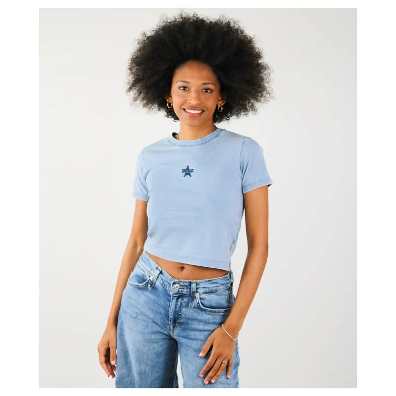 T-SHIRT CON LOGO GUESS JEANS- T-shirt & Top