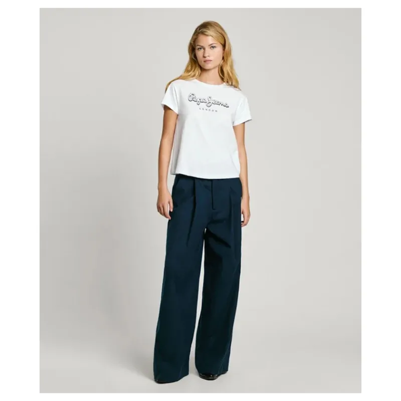 tshirt_con_logo_in_strass_3.webp T-SHIRT CON LOGO IN STRASS PEPE JEANS- T-shirt & Top