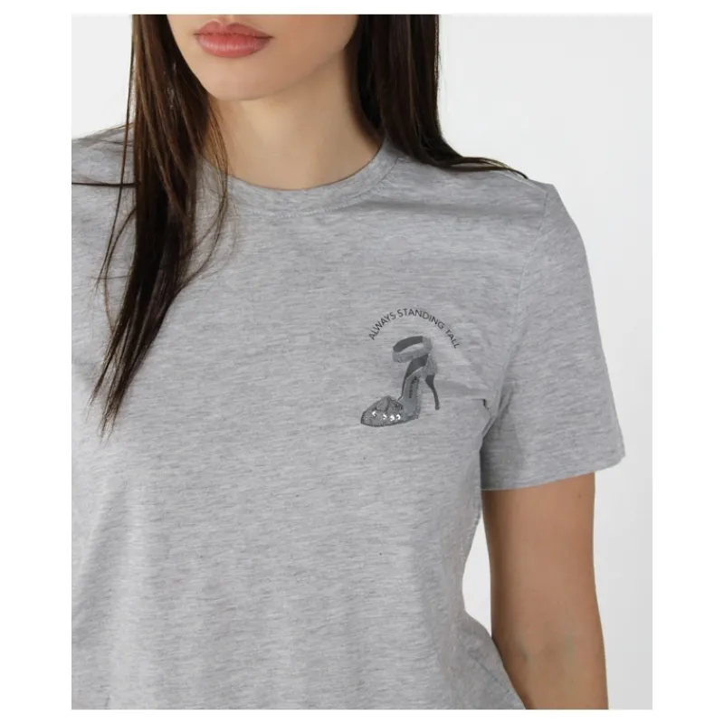 T-SHIRT DISEGNO PAILLETTES ONLY- T-shirt & Top