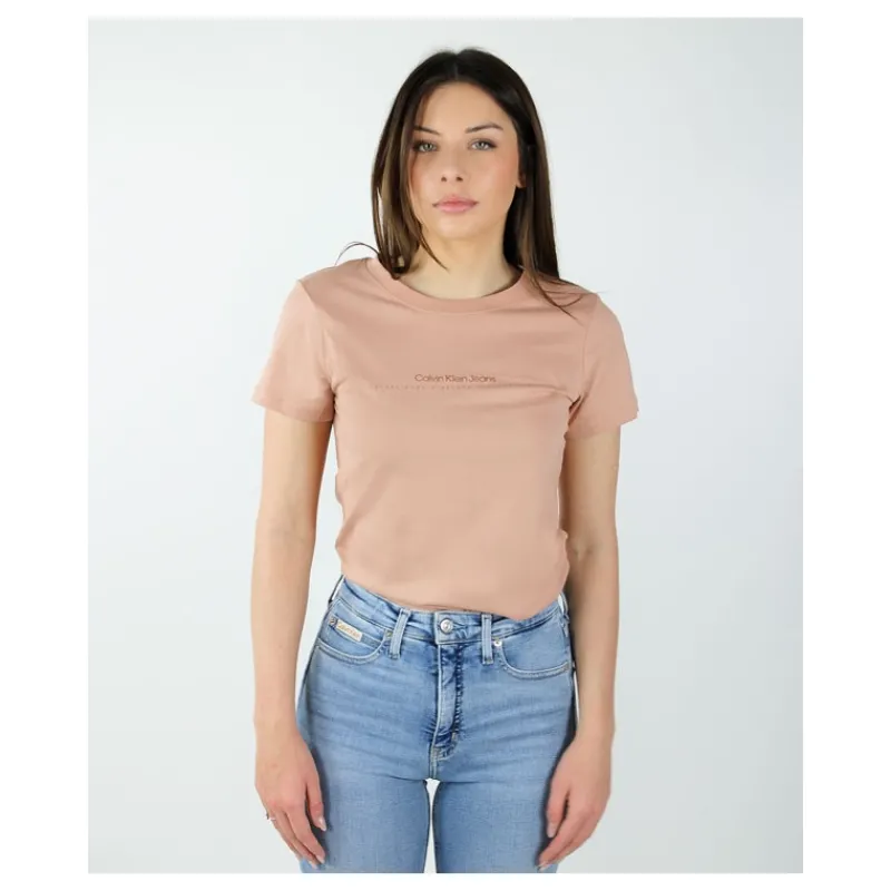 T-SHIRT IN COTONE CALVIN KLEIN JEANS- T-shirt & Top