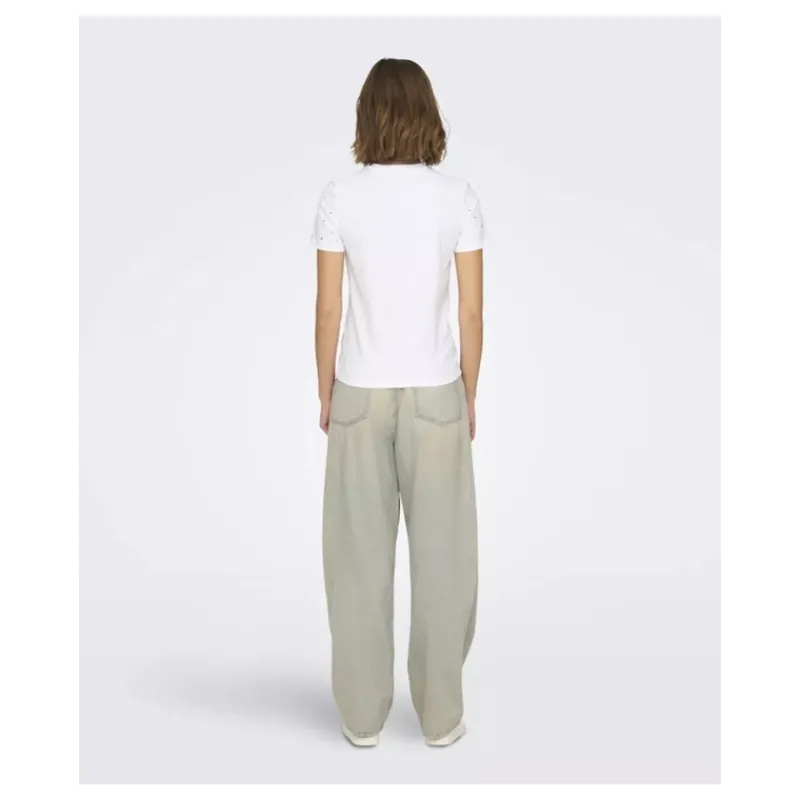tshirt_in_cotone_con_stra_3.webp T-SHIRT IN COTONE CON STRASS ONLY- T-shirt & Top