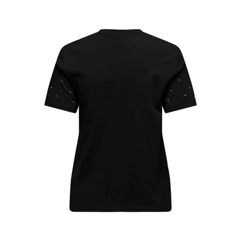 tshirt_in_cotone_con_stra_6.webp T-SHIRT IN COTONE CON STRASS ONLY- T-shirt & Top