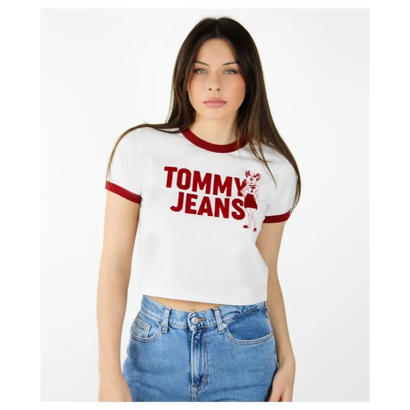 T-SHIRT IN COTONE TOMMY JEANS- T-shirt & Top