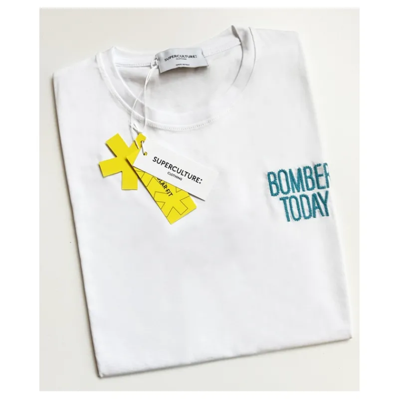 T-SHIRT MAN 'BOMBER' SUPERCULTURE- T-shirt & Top