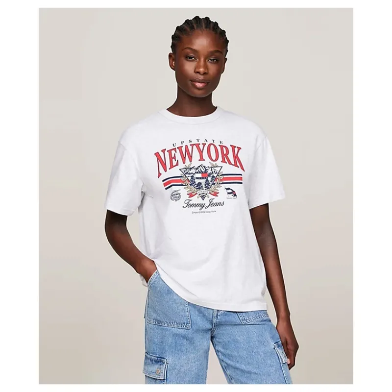 T-SHIRT PREP EXPLORER RELAXED FIT TOMMY JEANS- T-shirt & Top