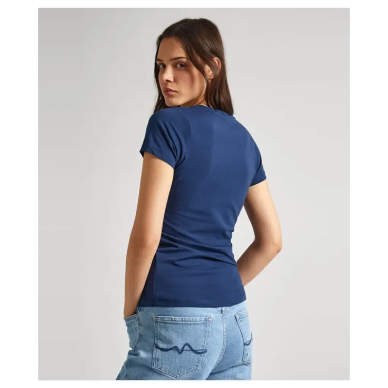 T-SHIRT SLIM FIT LOGO STAMPATO PEPE JEANS- T-shirt & Top