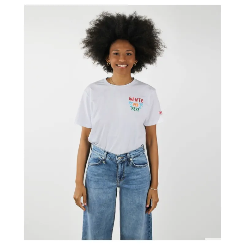 T-SHIRT UNISEX 'GENTE PER BERE' SUPERCULTURE- T-shirt & Top